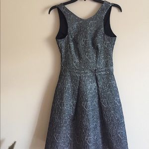 Anthropologie Yoana Baraschi Blue Cocktail Dress